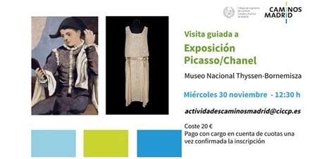 Visita guiada a la exposición temporal Picasso/Chanel